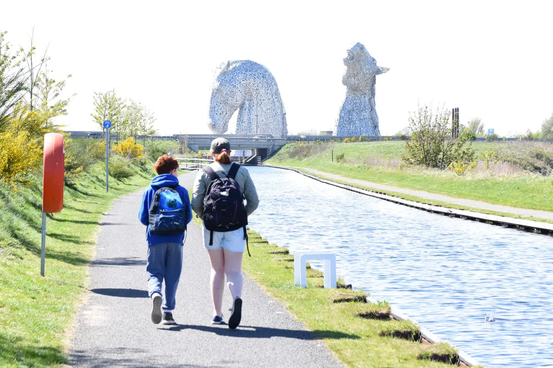 The Kelpies & The Helix, Edimburgo
