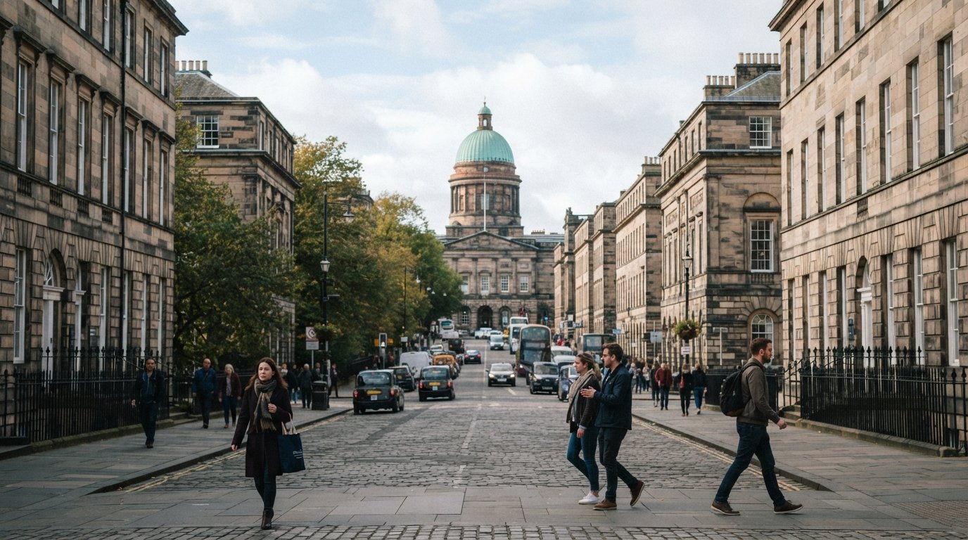 New Town, Edinburgh: Georgian order, proper eating and late drinks