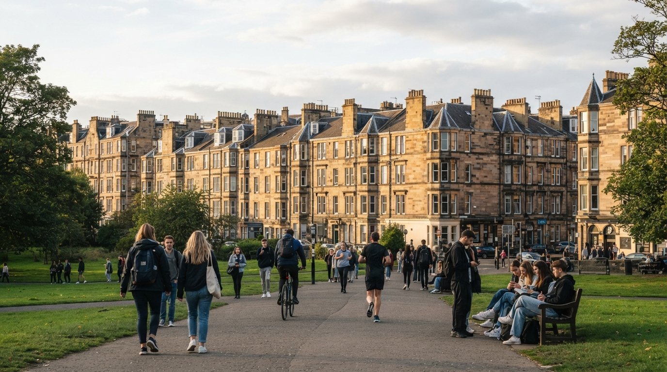 Southside & Newington, Edinburgh: currytenten, Fringe-binnenplaatsen en een zeer beloopbare stadsrand