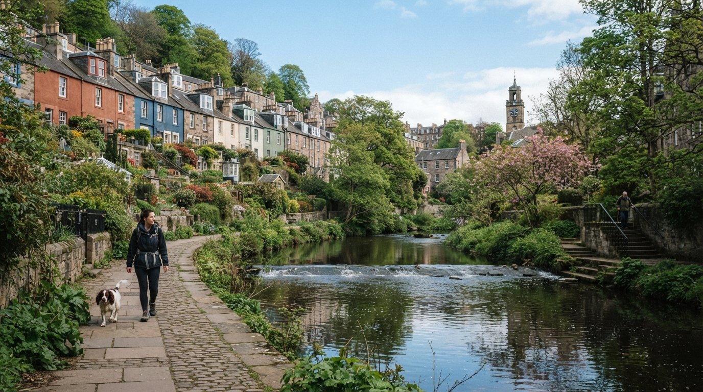 Stockbridge, Edinburgh: the village that keeps its own clock